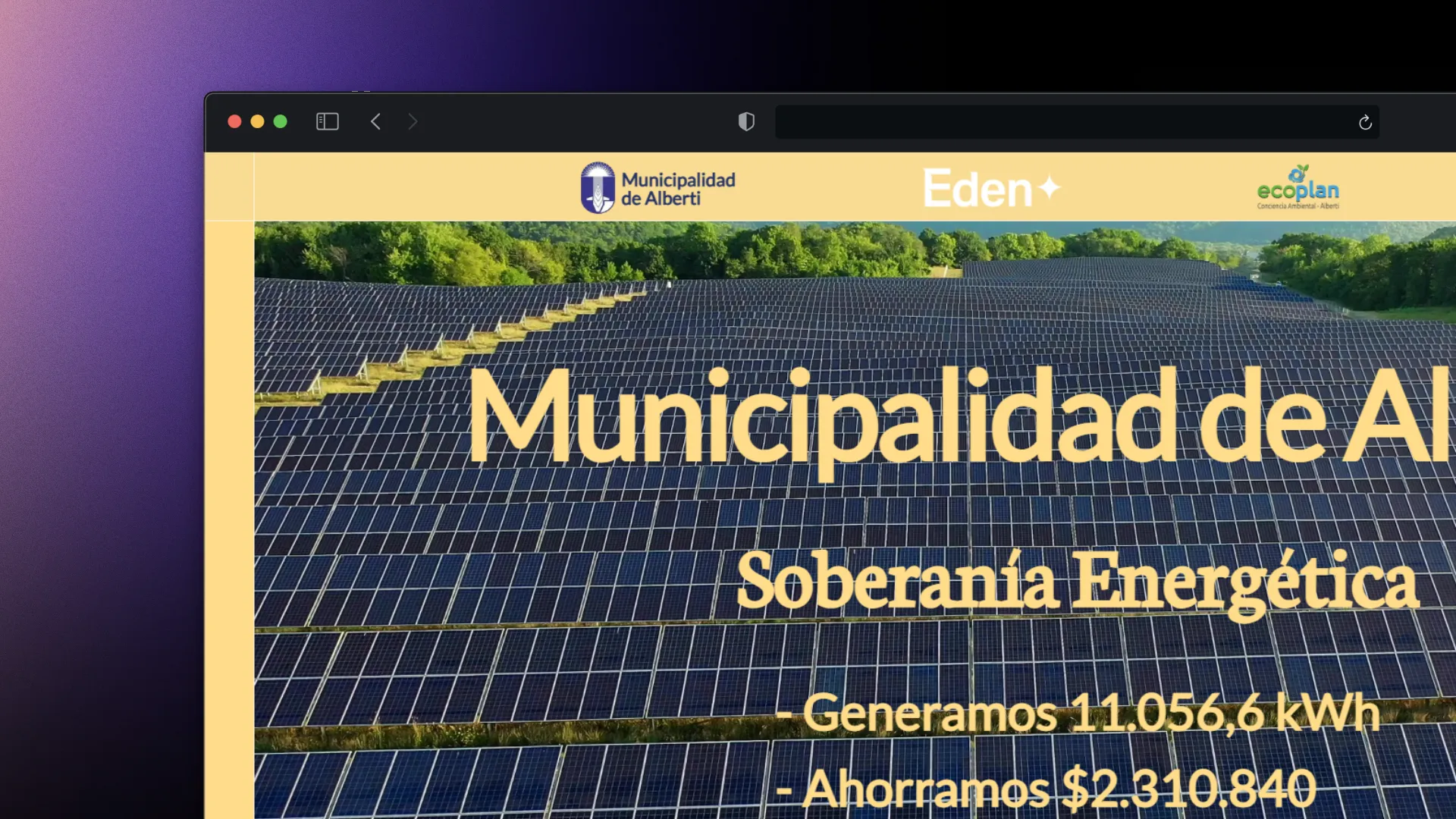 Energy Savings Monitoring Platform